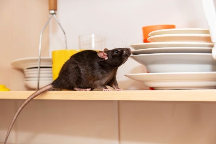 mouse in a kitchen